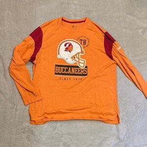 Tampa Bay Buccaneers Orange Long Sleeve Shirt